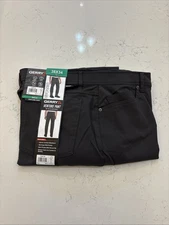 Gerry Men's Tech 5 Pocket Stretch Fabric Comfort Waistband Pant (Gray) 38x34