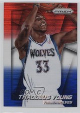2014-15 Panini Prizm Red White & Blue Pulsar Prizm Thaddeus Young #14 o6n