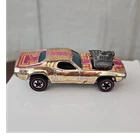Hot Wheels Rodger Dodger Gold Pink Redlines 1:64 Diecast Car 1970