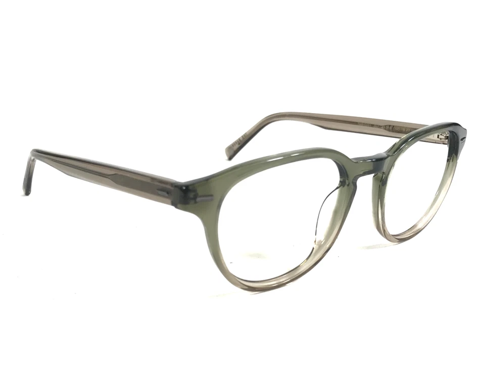 Armações de óculos Ted Baker TMB1O001 OLI verde oliva degradê redondo 49-19-145 - Imagem 2 de 4