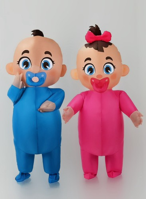 #ad #ad 2 Pcs Giant Inflatable Baby Costume 96 Inch Gender Reveal Idea Boy Girl $85.00