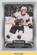 2023-24 Upper Deck Parkhurst Silver Foil Ridly Greig #210 READ 3yd