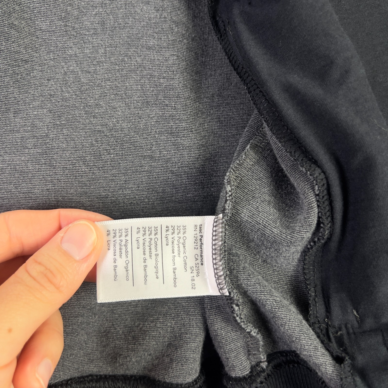 Tasc Performance Jacket Mens Large Gray Black Ful… - image 7