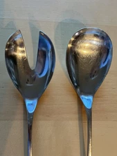 WMF FINESSE Salad Serving Set, 10 3/8”, Germany, Beautiful! W over MF, Cromargan