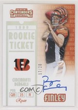 2019 Panini Contenders 1999 Rookie Ticket RPS 17/20 Ryan Finley Auto 0c6