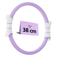 14" Pilates Ring - Magic Circle for Inner Thigh, Arm  Core 14IN-Purple-white