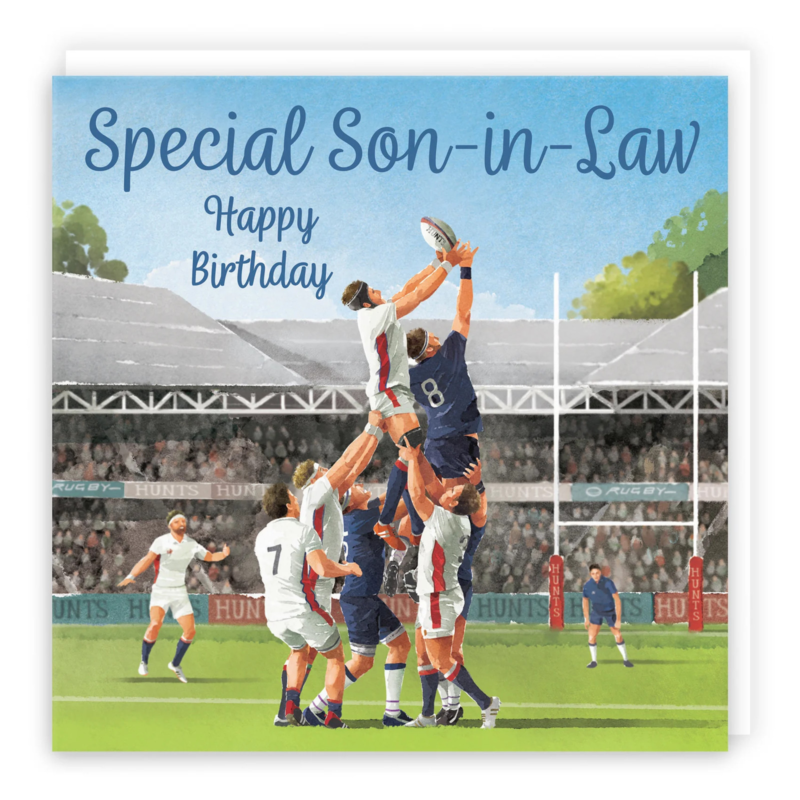 Son In Law Rugby Birthday Card Milo's Gallery