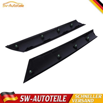 2X 51137272583 FÜR MINI R56 R55 R57 COOPER ZIERLEISTE A-SÄULE BLENDE VORNE LINKS