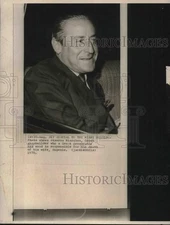 1970 Press Photo Stavros Niarchos, Greek shipbuilder suspected for wife's murder