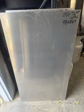 6061 T6 Aluminum Sheet plate .190 thickness 48 inches x 24 inches