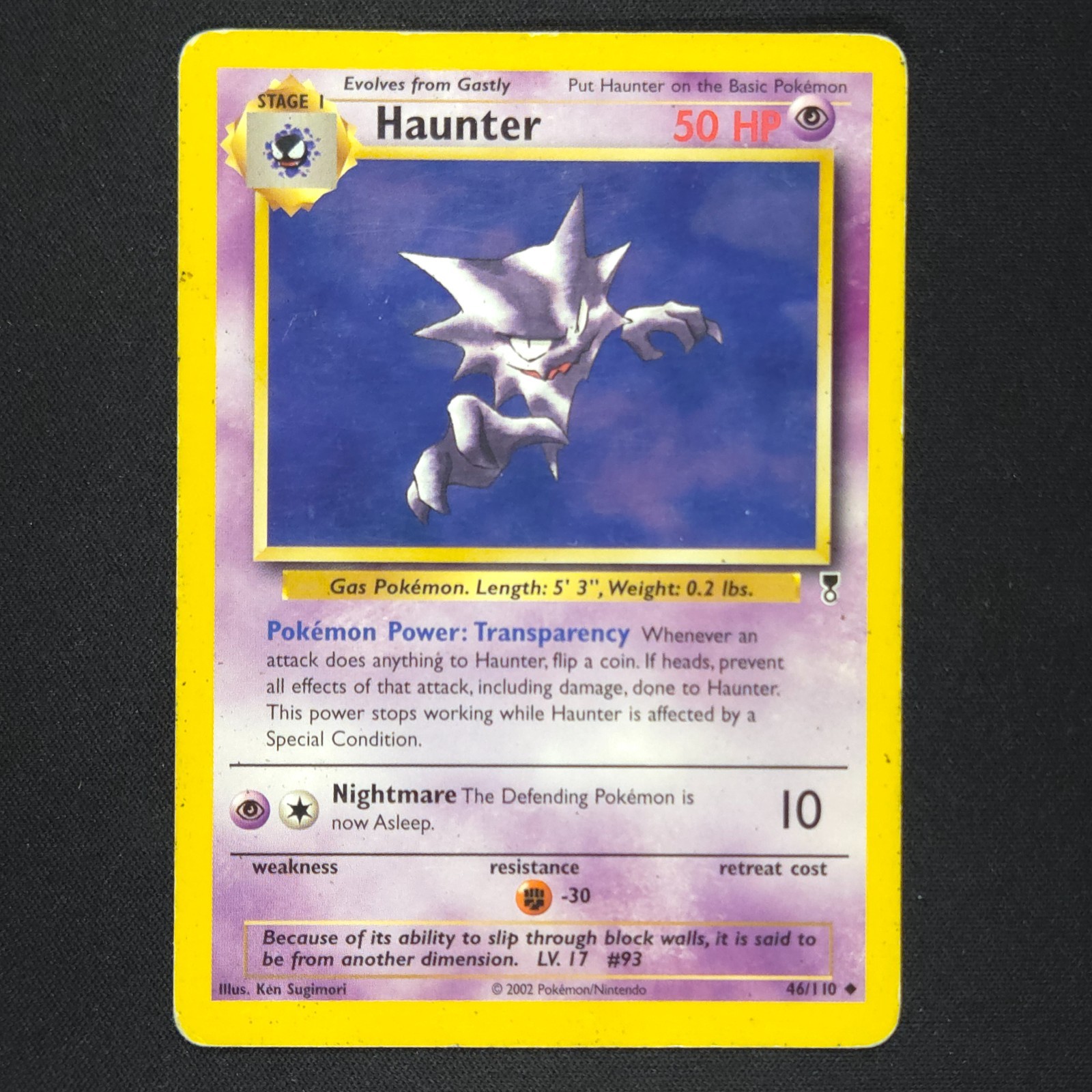 Haunter 46/110 - Legendary Collection - Pokemon Card
