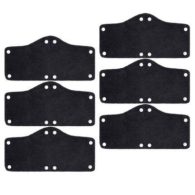 6 Pcs Harthelmpolster Zauberer -Schweißband -Liner Hardhat-Schweißband