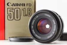  Exc 5 in Box Canon New FD NFD 50mm f1.8 MF Standard Lens FD Mount From JAPAN