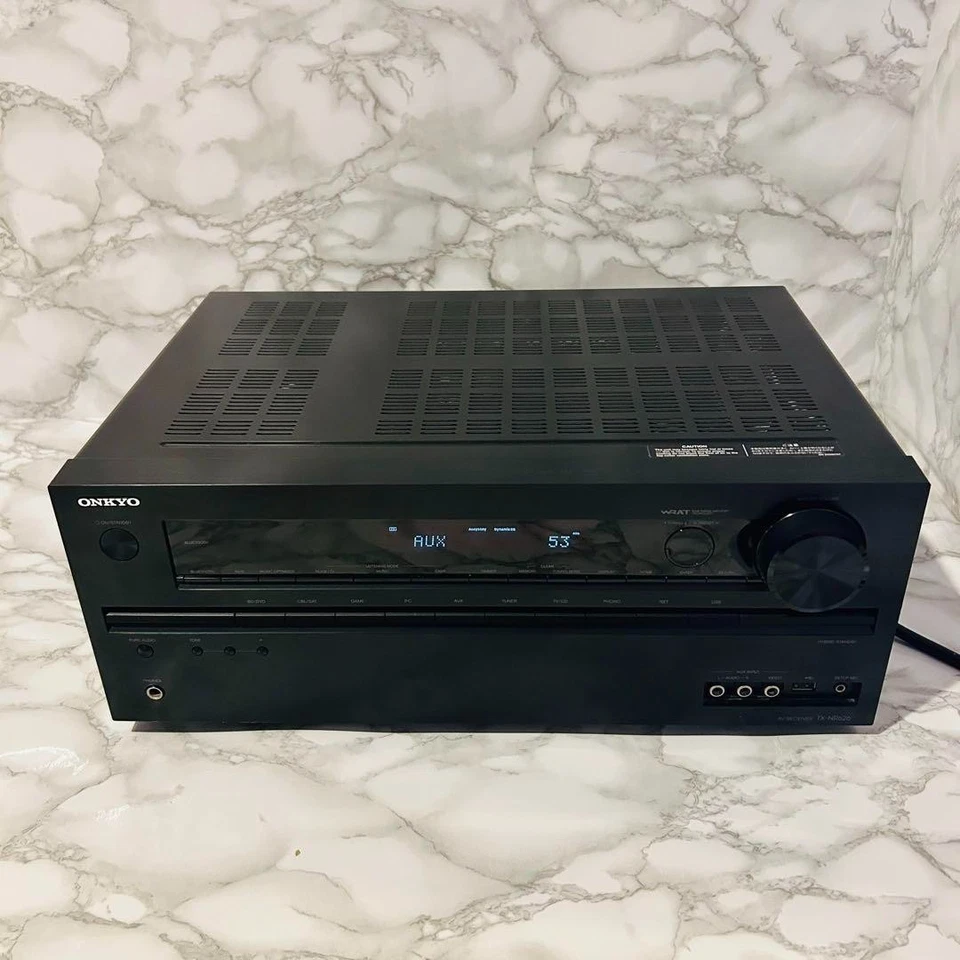 Onkyo TX-NR626 7.2 Ch HDMI 4K WiFi Bluetooth Home Theater Receiver 5Hz～100kHz - Image 3 of 4