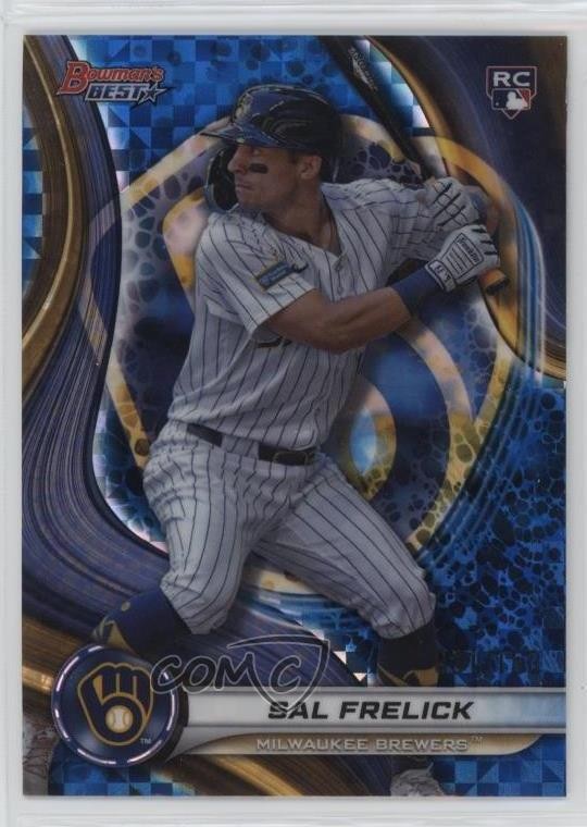 2024 Bowman's Best Blue X-Fractor /150 Sal Frelick #37 Rookie RC 1e8u
