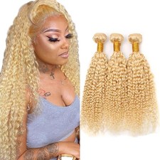 613 Blonde Bundles Human Hair Water Wave Human Hair Bundles 24 26 28 Inch Honey