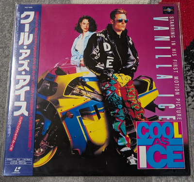Cool as Ice Laserdisc Japan PILF-1606 Vanilla Ice Brand New and