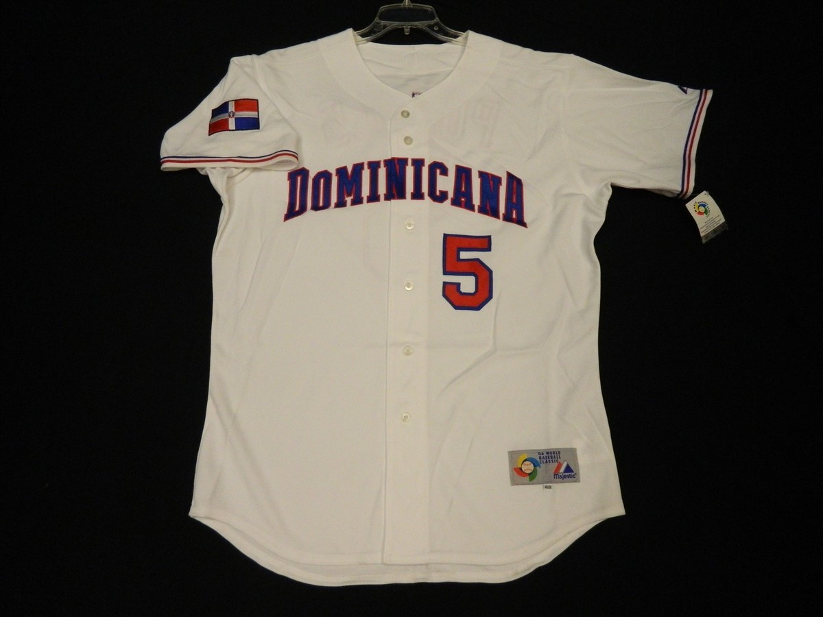 Authentic Albert Pujols Dominican WBC 2006 World Basebal