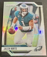 2024 Panini NFL Prizm #231 Jalen Hurts True Silver Prizm Philadelphia Eagles