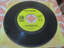 SCOTT McKENZIE-San Francisco-Str.VG/VG+(tested)-1967-Ode 45 ZS7-103/Pitman Press