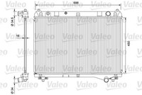 Valeo 701722 KüHler, MotorküHlung For Suzuki