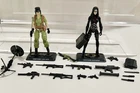 GI Joe 50th Lady Jaye Baroness Social Clash 2 Pack Figure Set 25th Lot 2014