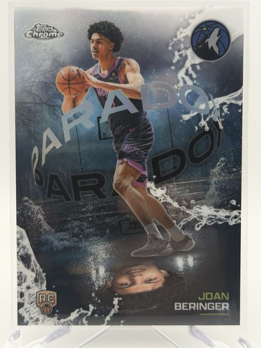 2025-26 Topps Chrome Basketball Update Joan Beringer RC Paradox Insert