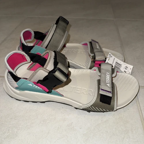 Adidas TERREX Hydroterra Sandali Spiaggia Scivoli Casual IF3100 Uomo Tg 12 Nuovi