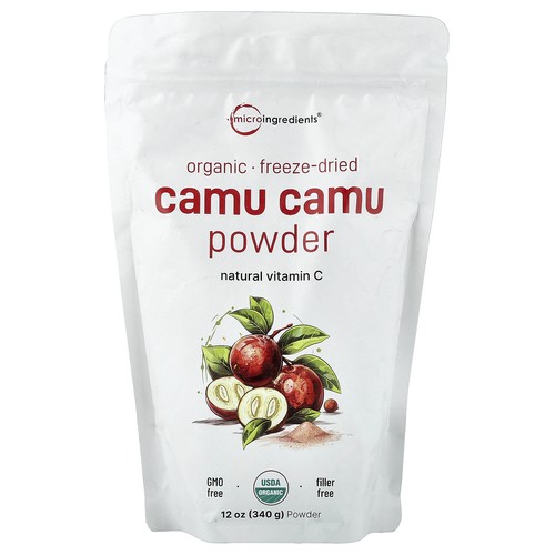 Organic Camu Camu Powder, Freeze-Dried, 12 oz (340 g)