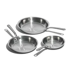Made In Cookware - 3-Piece (Includes 8"10"12") Stainless Frying Pan Set - 5 Ply