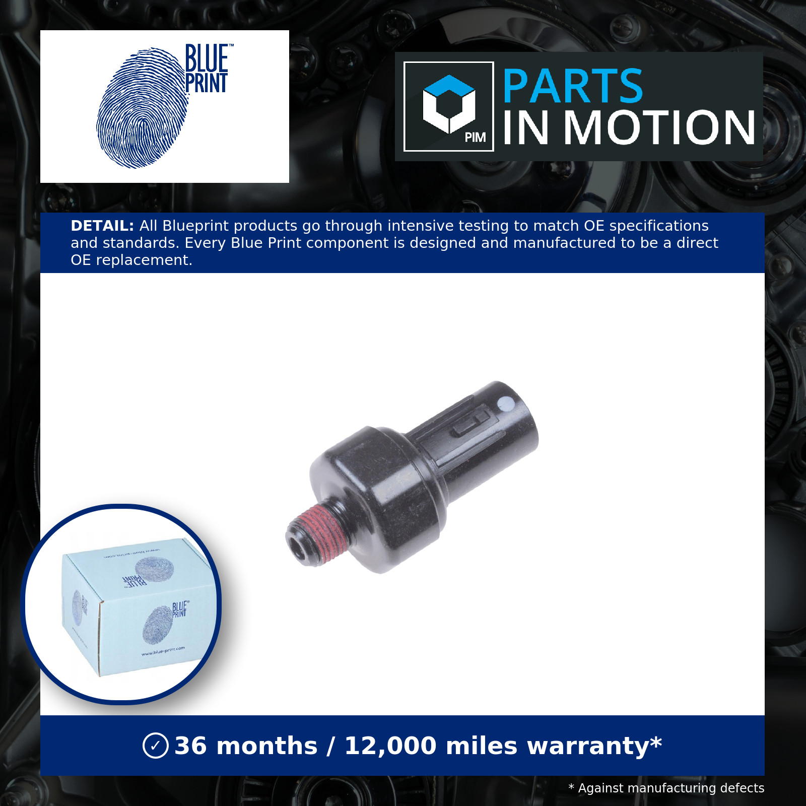 OIL PRESSURE SWITCH ADG06611 FOR D3FA 1.1L D3FB 1.2L D3EA 1.5L 3cyl D4CB 2.5L - Image 21
