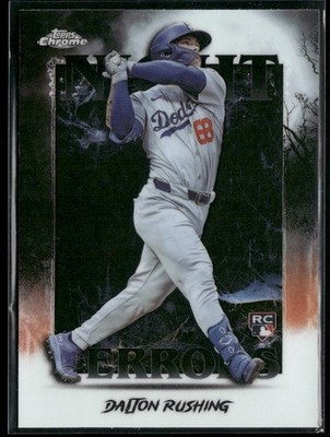 2025 Topps Chrome Update #NT-24 Dalton Rushing Night Terrors