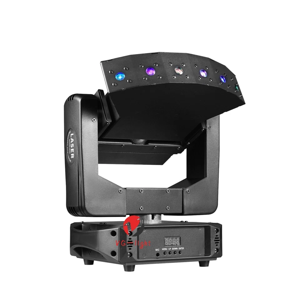 New Laser Moving Head Stage Light RGB 3IN1 6 eyes Beam XYZ Laser Light Club Show - Image 3 of 4