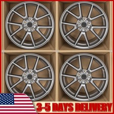 Set Of 4 New 18 X 8.5 Wheel Replacement For Tesla Model 3 2017-2021 Alloy Rim