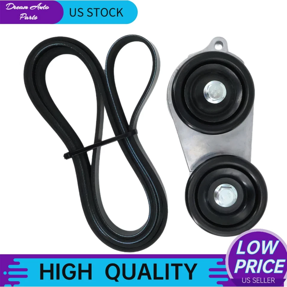 Serpentine Belt Kit for Honda Accord Odyssey Pilot Ridgeline Acura TL MDX ZDX - Изображение 4 из 4