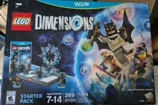 2015 Lego Dimensions 6107300 Starter Pack BATMAN 267 Pieces Wii U