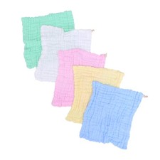 5 Pcs Wash Cloths for Body Infant Washcloths Baby Cotton Handkerchiefs