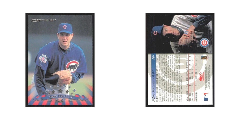 1998 Donruss Marc Pisciotta Cubs #281 - Image 3 of 3