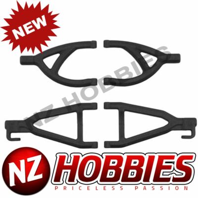 RPM RPM80602 Rear Up/Low A-Arms Black for TRAXXAS 1/16 E-REVO