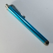 Penna Pennino Capacitivo Touch Screen Stylus Pen Per Smartphone Tablet Azzurro 