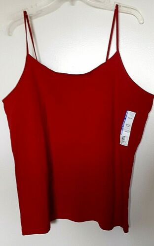 Time & Tru 95% algodón, 5% spandex punto camisolas sólidas surtidas 3XL - Imagen 3 de 6