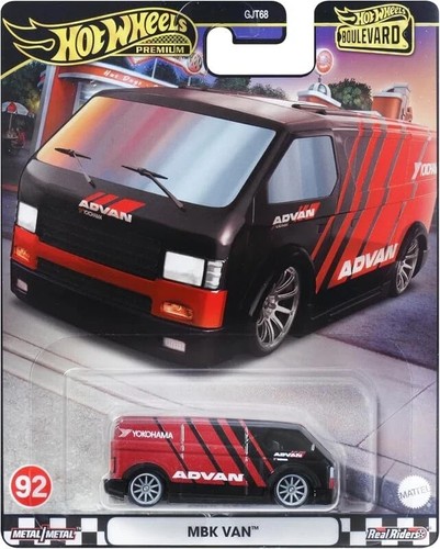 Hot Wheels Premium Boulevard Real Riders - MBK Van #92