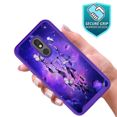 Shockproof Hybrid Case For LG Stylo 6 – Full-Body Impact Protection, Patterned Design