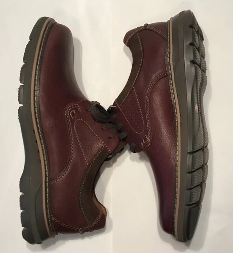 Men's Clark's Unstructured Brown Lace-up Shoes - Size 7.5 M - Picture 8 of 10