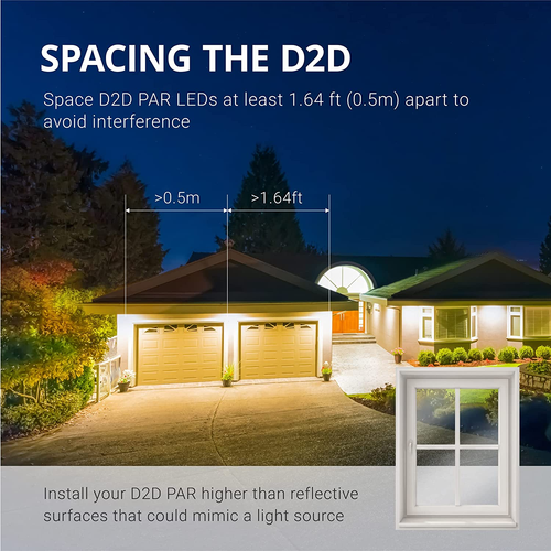 Sunco 6 Pack Outdoor LED Flood Light, Waterproof PAR38 Dusk to Dawn Bulb, 1250 L - Picture 7 of 8
