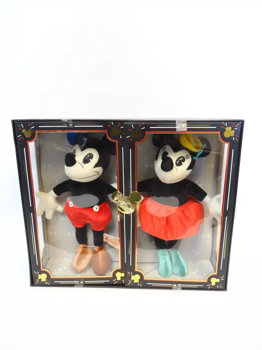Limited Ed Disney Parks Charlotte Clark Mickey Minnie Mouse Plush Collectibles