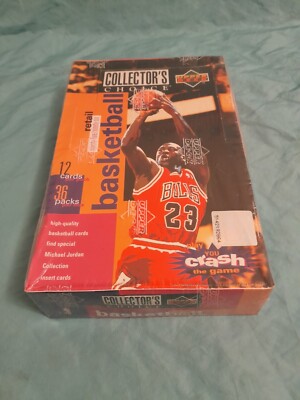 Rare 1995-96 Upper Deck CC Retail Basketball Box 36 Packs OVP NEU NBA  Jordan
