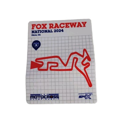 Fox Raceway National 2024 Pala CA Sticker New