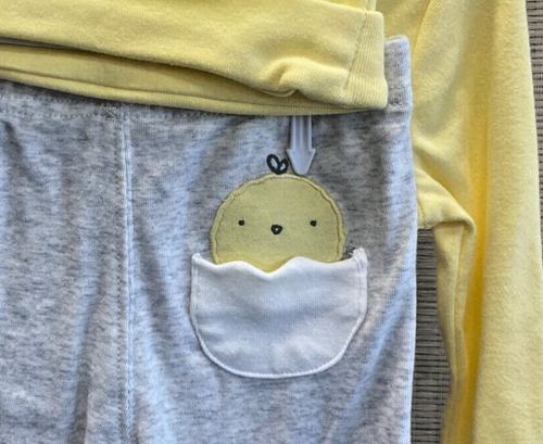 NEW~24 Month Baby Carter's 3-Piece Easter Egg Outfit Set "Egg-stra Cute" - Picture 4 of 4