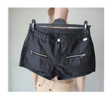 New Vintage leather shorts Women's. Real Soft Sheepskin Biker leather Shorts.